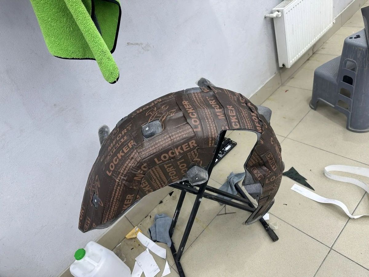 Шумоизоляция арок Lixiang L7 3